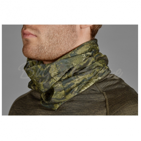 Повязка SEELAND Neck gaiter 2-pack цвет Pine green / InVis green фото 5