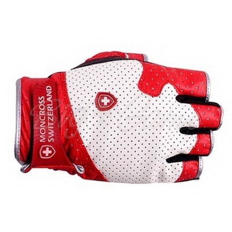 Перчатки MONCROSS Gloves GNW-501R цвет бело-красный фото 1