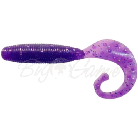 Твистер REINS Fat G-Tail Grub 3" (12 шт.) код цв. 567-Lilac фото 1