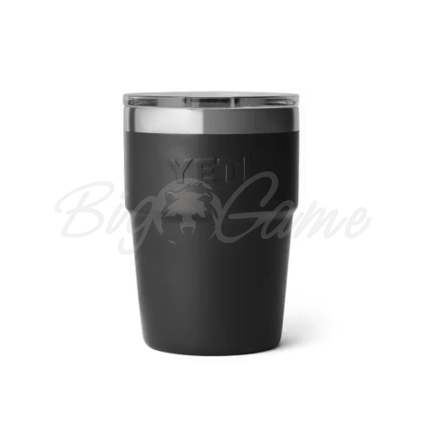 Термостакан YETI Rambler Stackable Cup w/Magslider Lid 475 цвет Black фото 2