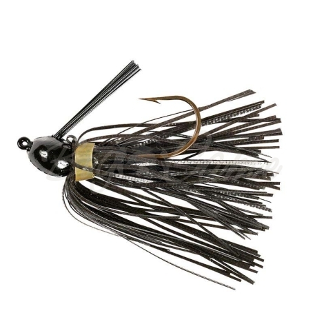 Бактейл STRIKE KING Bitsy Bug mini jig 5,25 г (3/16 oz) цв. black фото 1