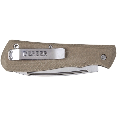 Нож складной GERBER Mansfield Micarta цв. Natural  фото 2