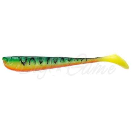 Виброхвост NARVAL Slim Minnow 11 см (5 шт.) код цв. 006-Mat Tiger фото 1