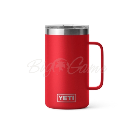 Термокружка YETI Rambler Mug w/Magslider Lid 710 цвет Rescue Red фото 1