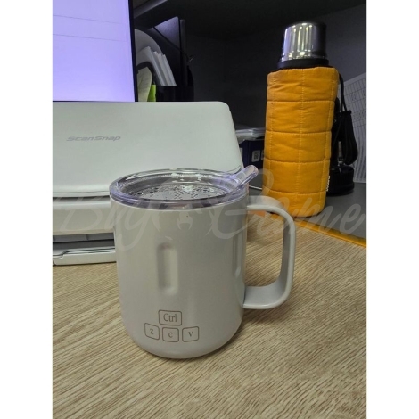 Термокружка BOBBER Mug 0,3 цвет Black Coffee (чёрный) фото 4