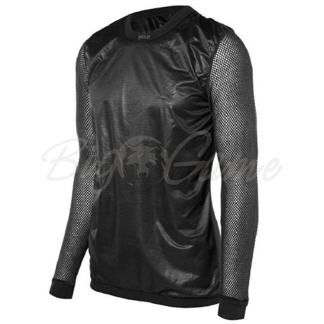 Термокофта BRYNJE Super Thermo Shirt w/windcover цвет Black фото 1