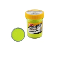 Паста BERKLEY Powerbait Natural Scent Glitter Troutbait 50 г аттр. чеснок цв. шартрес