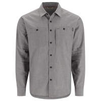 Рубашка SIMMS Cutbank Chambray LS Shirt цвет Cinder Chambray