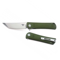 Нож BESTECH Kendo складной цв. зеленый превью 1