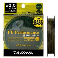 Леска DAIWA PE Perfomance 8 Braid + SI #2 12,5kg 120m превью 1