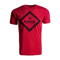 Футболка KING'S Topo Tee цвет Heather Red