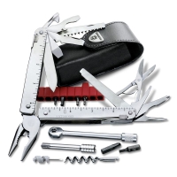 Мультитул VICTORINOX SwissTool X Plus Ratchet 115мм 38 функций цв. серебристый