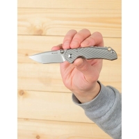 Нож складной RUIKE Knife M671-TZ цв. Серый превью 4