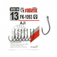 Крючок одинарный FANATIK FK-1093 Aji № 13 (7 шт.)
