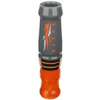 Манок на гуся D.E.D CUSTOM CALLS Зов Тундры Call of Tundra (пластик) с гравировкой цв. Оранжевый перламутр / Серый превью 6