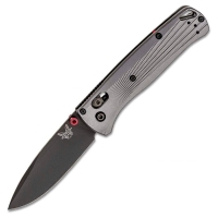 Нож складной BENCHMADE Bugout Сталь Bohler M390 рукоять Алюминий цв. Silver превью 1