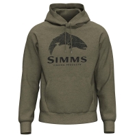 Толстовка SIMMS Wood Trout Fill Hoody цвет Forest