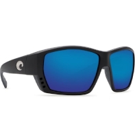 Очки COSTA DEL MAR Tuna Alley 580 GLS W р. L цв. Matte Black Global Fit цв. ст. Blue Mirror превью 1