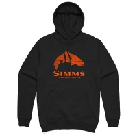 Толстовка SIMMS Wood Trout Fill Hoody цвет Black