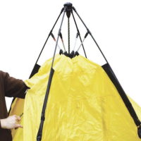 Палатка HOLIDAY Easy Ice рыболовная зимняя 1,5х1,5х1,3 цвет желтый превью 2