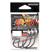 Крючок одинарный DECOY Worm 130 № 6/0 (3 шт.)            превью 3