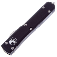 Нож автоматический MICROTECH Ultratech S/E Stownwash сталь M390 рукоять черный алюминий превью 3