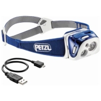 Фонарь налобный PETZL Reactik HMI цвет синий