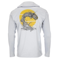 Термокофта SIMMS Tech Hoody - Artist Series цвет Musky Rise/Sterling