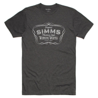 Футболка SIMMS Montana Style T-Shirt цвет Charcoal