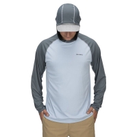 Термокофта SIMMS Bugstopper Solarflex Hoody цвет steel blue превью 5