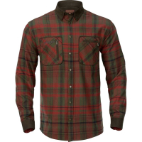 Рубашка HARKILA Pajala Shirt цвет Red Autumn Check превью 1