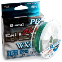Плетенка YGK Real Sports G-Soul Egi Metal WX4 120 м цв. Многоцветный # 0,6