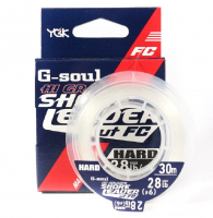 Флюорокарбон YGK G-soul Hi Grade Hard 100% Fluoro 30 м # 4