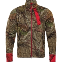 Куртка HARKILA Moose Hunter 2.0 Fleece Jacket цвет Mossy Oak Break-Up Country / Mossy Oak Red