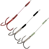 Крючок подвесной SAVAGE GEAR Carbon49 Spike Double hook stinger № 4 9 см (3 шт.)