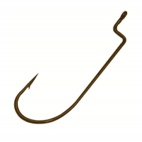 Крючок офсетный GAMAKATSU EWG Rock Fish Worm Hook № 3/0 NSB (6 шт.)