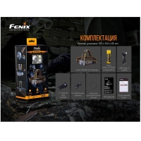 Фонарь налобный FENIX HP25R V2.0 цвет черный превью 11