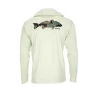 Термокофта SIMMS Tech Hoody - Artist Series цвет Redfish Woodland Camo/Light Green