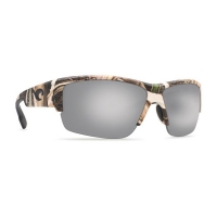 Очки COSTA DEL MAR Hatch 580 P р. XL цв. Mossy Oak Shadow Grass Blades Camo цв. ст. Silver Mirror