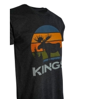 Футболка KING'S Yukon Tee цвет Heather Graphite превью 3