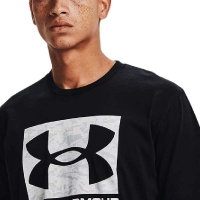 Футболка UNDER ARMOUR ABC Camo Boxed Logo Ss цвет черный превью 7