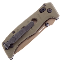 Нож складной BENCHMADE Mini Adamas Сталь CPM CruWear рукоять G-10 цв. Red превью 3