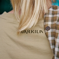 Футболка HARKILA Stag Badge S/S T-Shirt Women цвет Sand превью 4