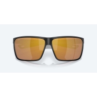 Очки поляризационные COSTA DEL MAR Rincon II 580G р. XL цв. Matte Black цв. ст. Gold Mirror превью 2