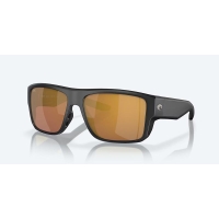 Очки поляризационные COSTA DEL MAR Taxman 580G р. L цв. Matte Black цв. ст. Gold Mirror