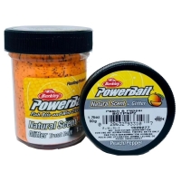 Паста форелевая BERKLEY PowerBait Natural Scent Glitter Trout Bait Fruits цв. Персик и перец превью 2