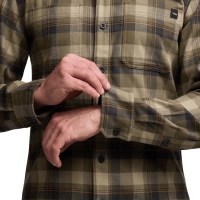 Рубашка SITKA Ashland Lt Wt Flannel Shirt цвет Oak Green Fall Plaid превью 5