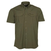 Рубашка PINEWOOD Everyday Travel SS Shirt цвет Green