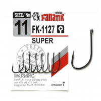 Крючок одинарный FANATIK FK-1127 Super № 11 (7 шт.)
