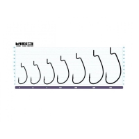 Крючок офсетный OWNER 5109 J-Light Worm Hook №3/0 (5 шт.)